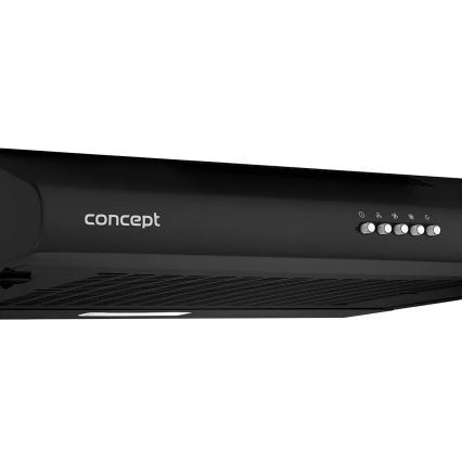 Concept OPP1360bc - 60 cm-es alá szerelhető páraelszívó, fekete