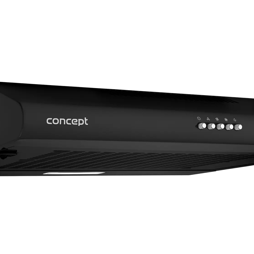 Concept OPP1360bc - 60 cm-es alá szerelhető páraelszívó, fekete
