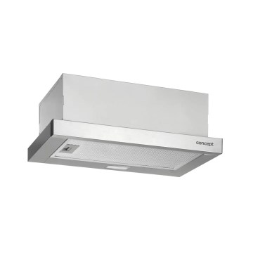 Concept OPV3150 - Kihúzható páraelszívó 49,5 cm rozsdamentes acél
