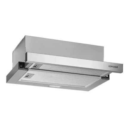 Concept OPV3150 - Kihúzható páraelszívó 49,5 cm rozsdamentes acél