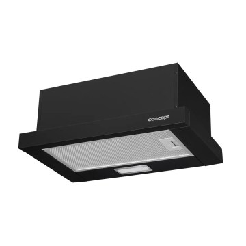 Concept OPV3150bc - 49,5 cm-es kihúzható páraelszívó, fekete