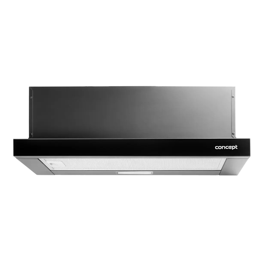 Concept OPV3560bc - Kihúzható páraelszívó 59,5 cm fekete