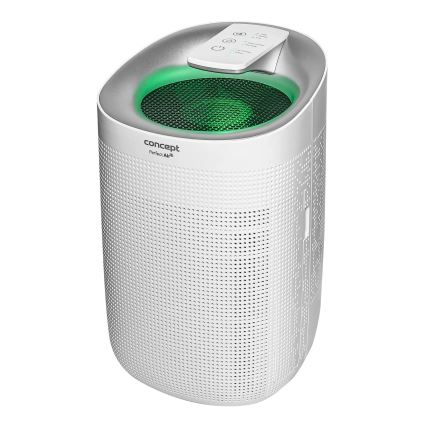Concept OV1200 - Párátlanító és légtisztító PERFECT AIR 1 l 45W/230V fehér