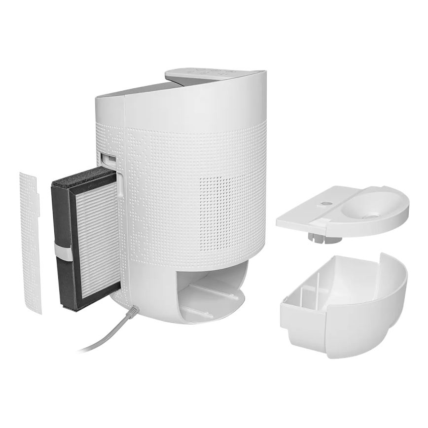 Concept OV1200 - Párátlanító és légtisztító PERFECT AIR 1 l 45W/230V fehér