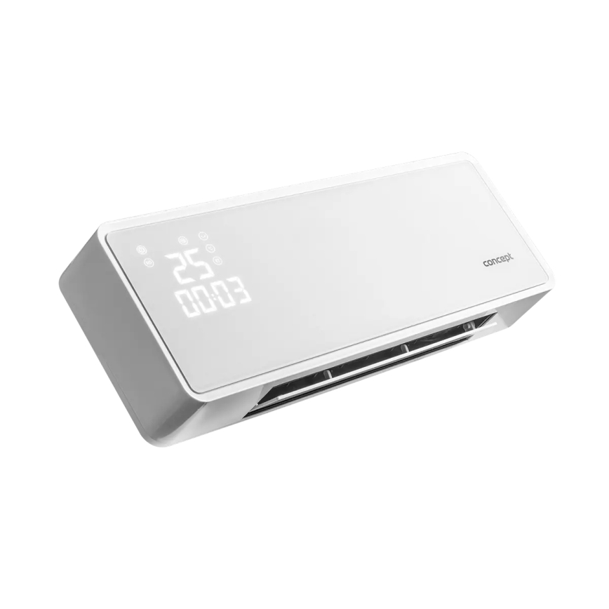 Concept QH4000 - Elektromos fűtőtest 1000/2000W IP22 fehér + távirányító