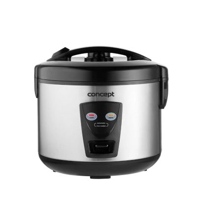 Concept RE2020 - Rizsfőző 2 az 1-ben 650W/230V 1,5 l rozsdamentes acél/fekete