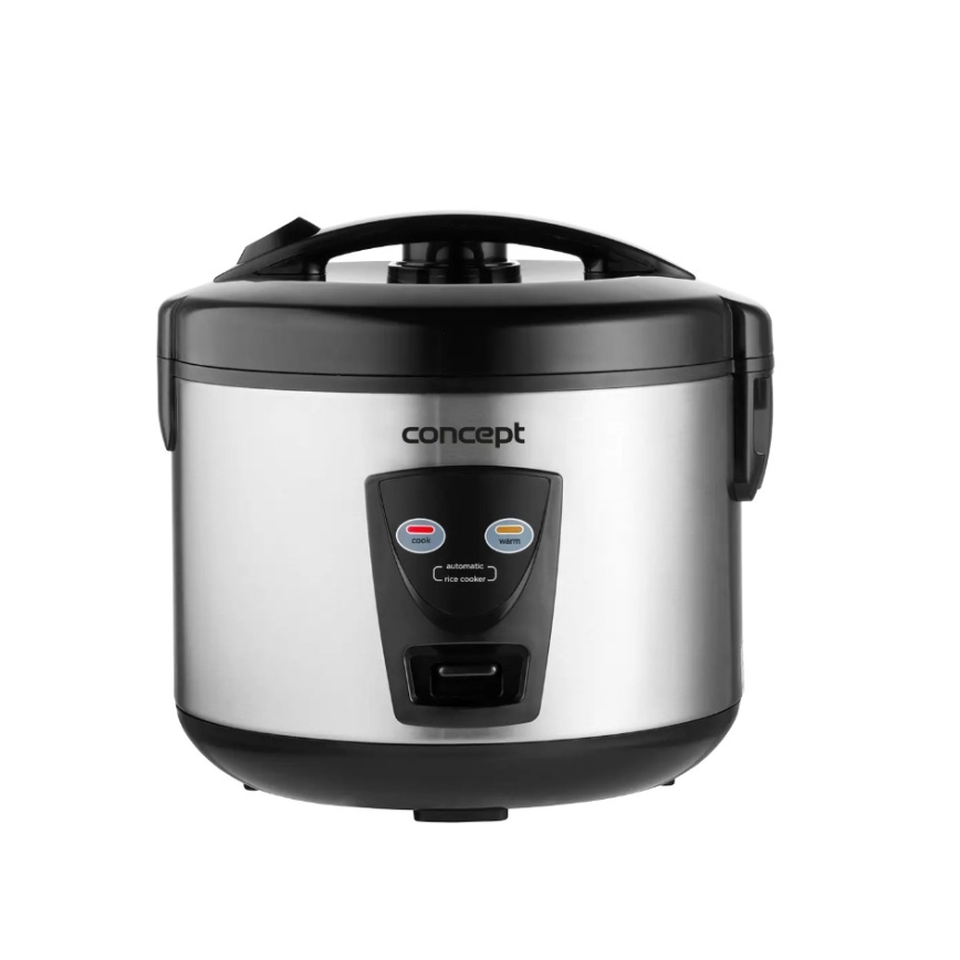 Concept RE2020 - Rizsfőző 2 az 1-ben 650W/230V 1,5 l rozsdamentes acél/fekete