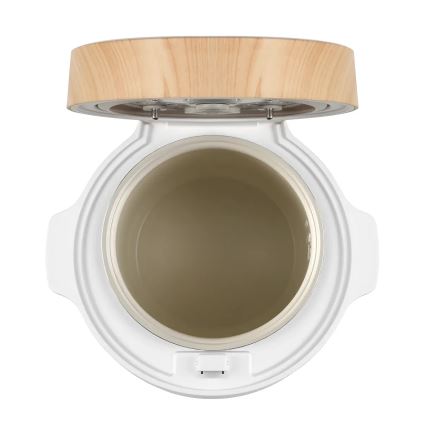 Concept RE3030 - Digitális rizsfőző 2 az 1-ben 380W/230V 1,5 l fehér/fa dekor