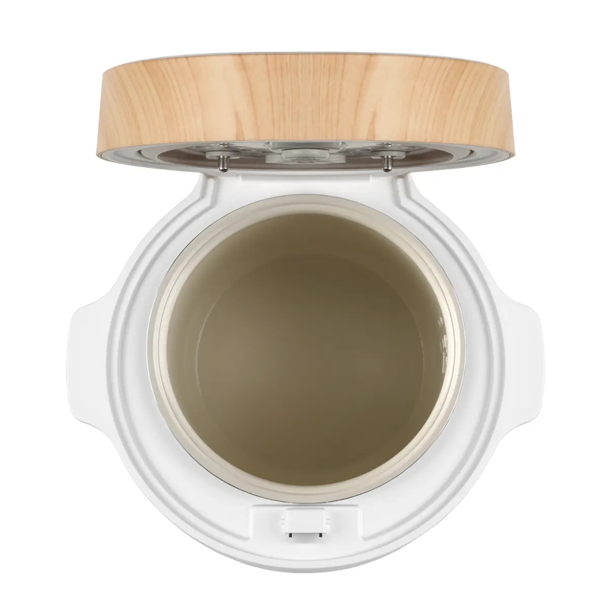 Concept RE3030 - Digitális rizsfőző 2 az 1-ben 380W/230V 1,5 l fehér/fa dekor