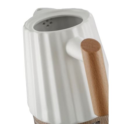 Concept RK0090 - Elektromos vízforraló 1,5 l 1500W/230V fehér/fa dekor/kerámia