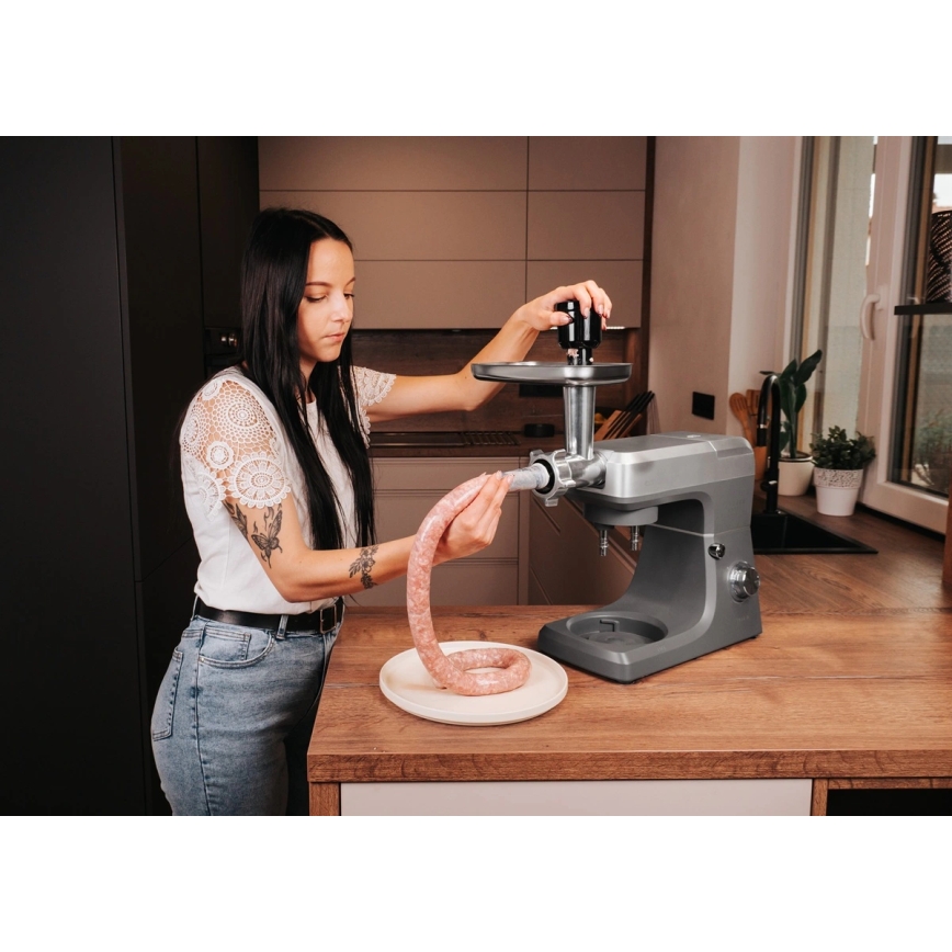 Concept RM6000 - Konyhai planetáris robotgép DOUGH EXPERT 1900W/230V antracit/rozsdamentes acél