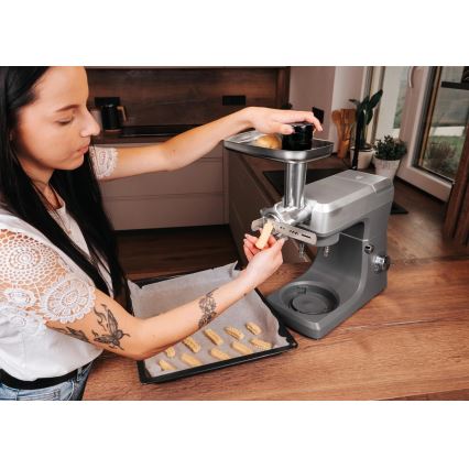 Concept RM6000 - Konyhai planetáris robotgép DOUGH EXPERT 1900W/230V antracit/rozsdamentes acél