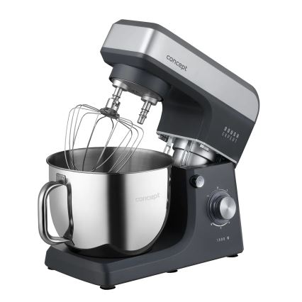 Concept RM6010 - Planetáris konyhai robotgép DOUGH EXPERT 1900W/230V antracit/rozsdamentes acél