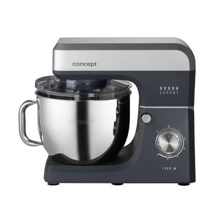 Concept RM6010 - Planetáris konyhai robotgép DOUGH EXPERT 1900W/230V antracit/rozsdamentes acél