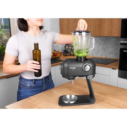 Concept RM8000 - Konyhai robotgép rozsdamentes keverőtállal 1200W/230V fekete