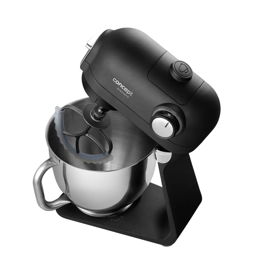 Concept RM8000 - Konyhai robotgép rozsdamentes keverőtállal 1200W/230V fekete