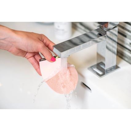 Concept SK9102 - SONIVIBE arctisztító kefe 2W/5V 250 mAh IPX7 rózsaszín