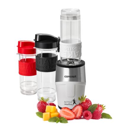 Concept SM3380 - Smoothie turmixgép tartozékokkal ACTIVE SMOOTHIE 500W/230V fehér