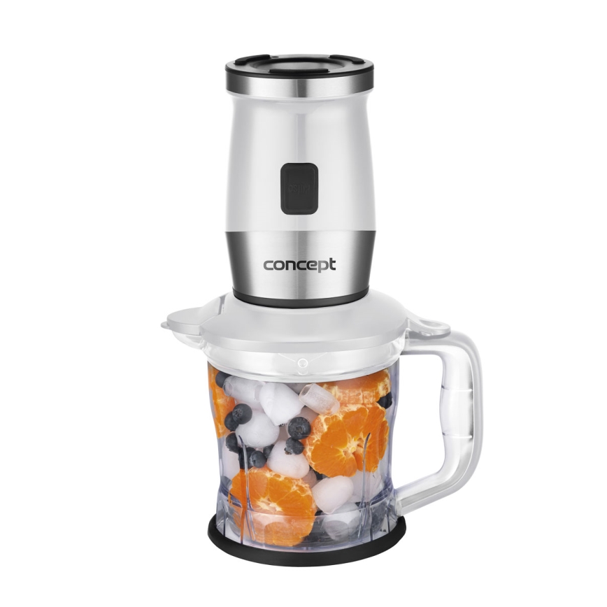 Concept SM3391 - Smoothie turmixgép kiegészítőkkel 700W/230V fehér