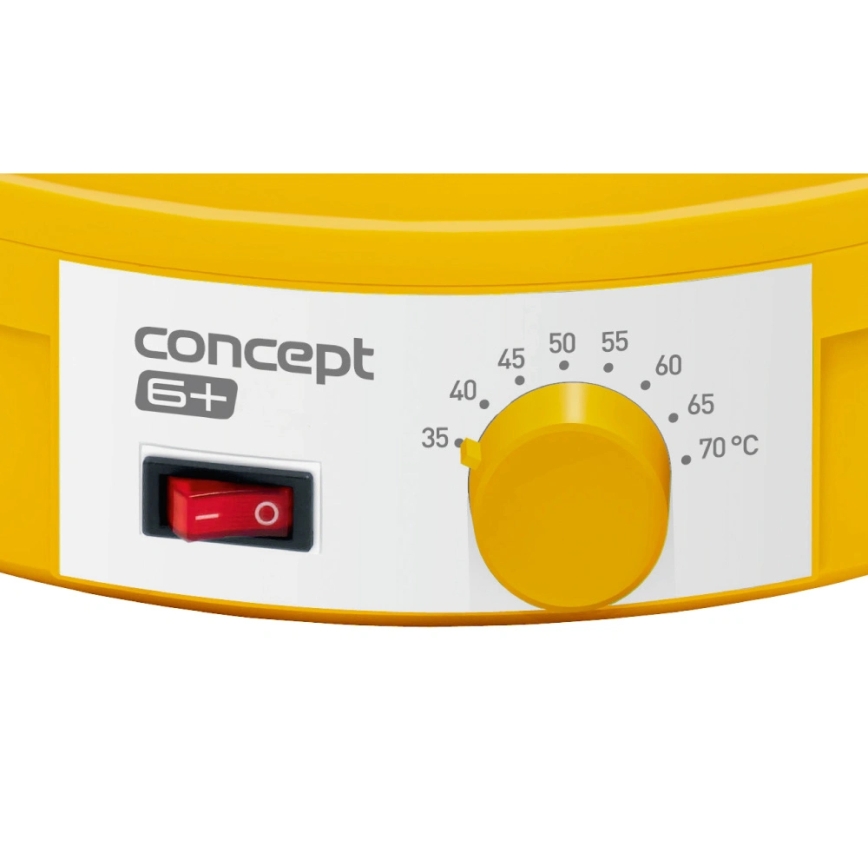 Concept SO1015 - Élelmiszer-szárító 245W/230V sárga