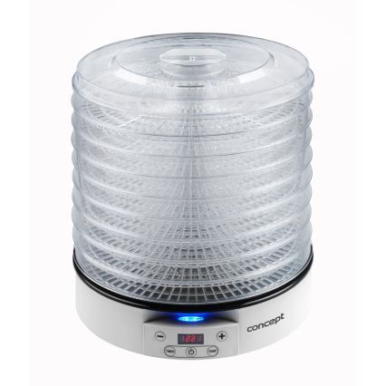 Concept SO2020 - Élelmiszer szárító hőszabályozással 500W/230V fehér