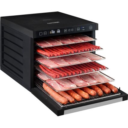 Concept SO3000 - Élelmiszer szárító hőszabályozással 1000W/230V fekete