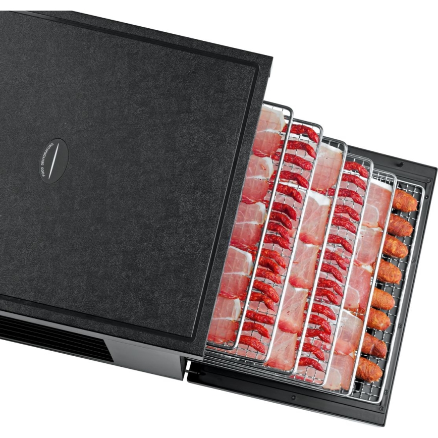 Concept SO3000 - Élelmiszer szárító hőszabályozással 1000W/230V fekete