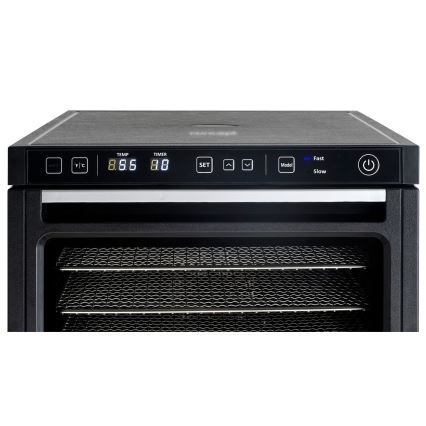 Concept SO3000 - Élelmiszer szárító hőszabályozással 1000W/230V fekete