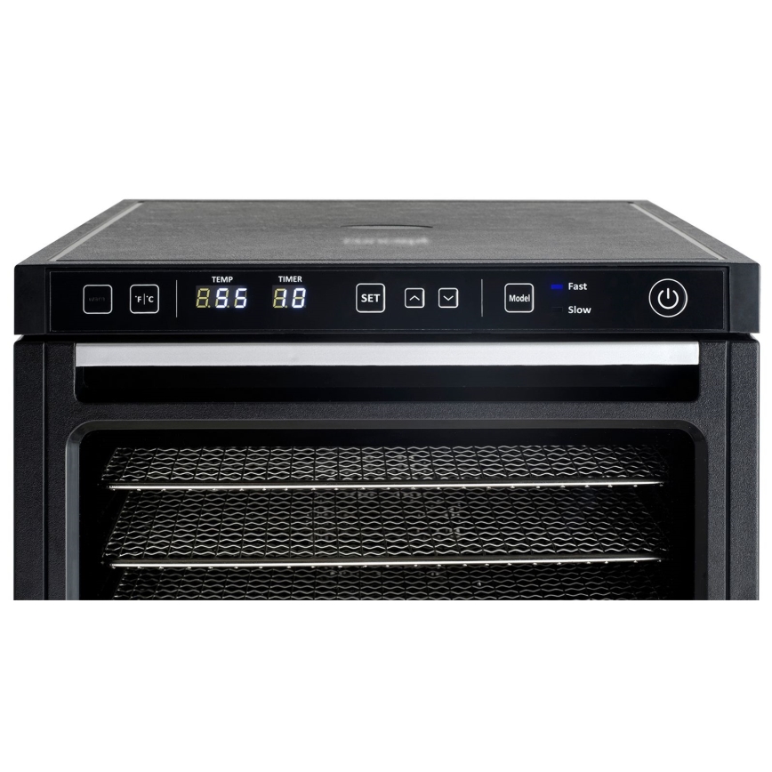 Concept SO3000 - Élelmiszer szárító hőszabályozással 1000W/230V fekete