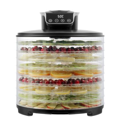 Concept SO3010 - Élelmiszer szárító hőszabályozással 245W/230V fekete
