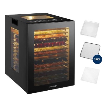 Concept SO5000 - Élelmiszer-szárító 850W/230V fekete