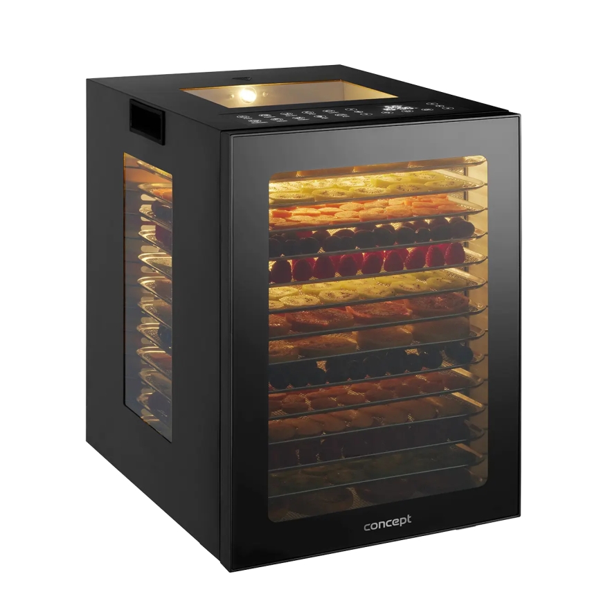 Concept SO5000 - Élelmiszer-szárító 850W/230V fekete