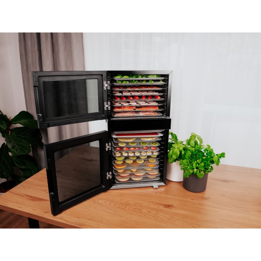 Concept SO7000 - Élelmiszer-szárító 1500W/230V fekete