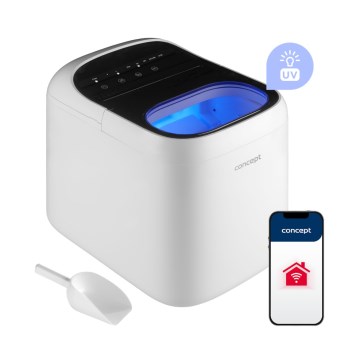 Concept VL1520 - Jégkészítő 150W/230V Wi-Fi fehér