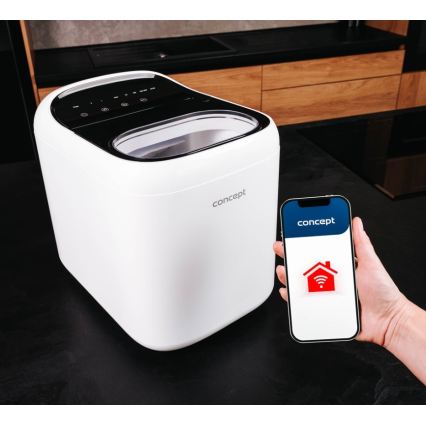 Concept VL1520 - Jégkészítő 150W/230V Wi-Fi fehér