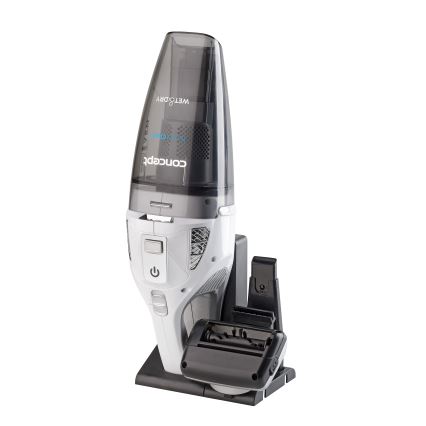 Concept VP4370 - Kézi porszívó WET & DRY PERFECT CLEAN 90W/14,8V 2200 mAh fehér