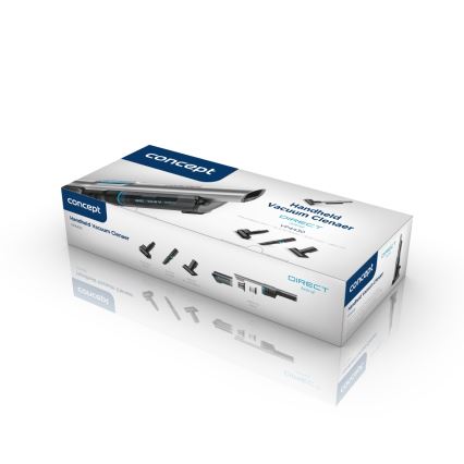 Concept VP4430 - Kézi porszívó DIRECT ANIMAL 180W/14,8V 2200 mAh fekete