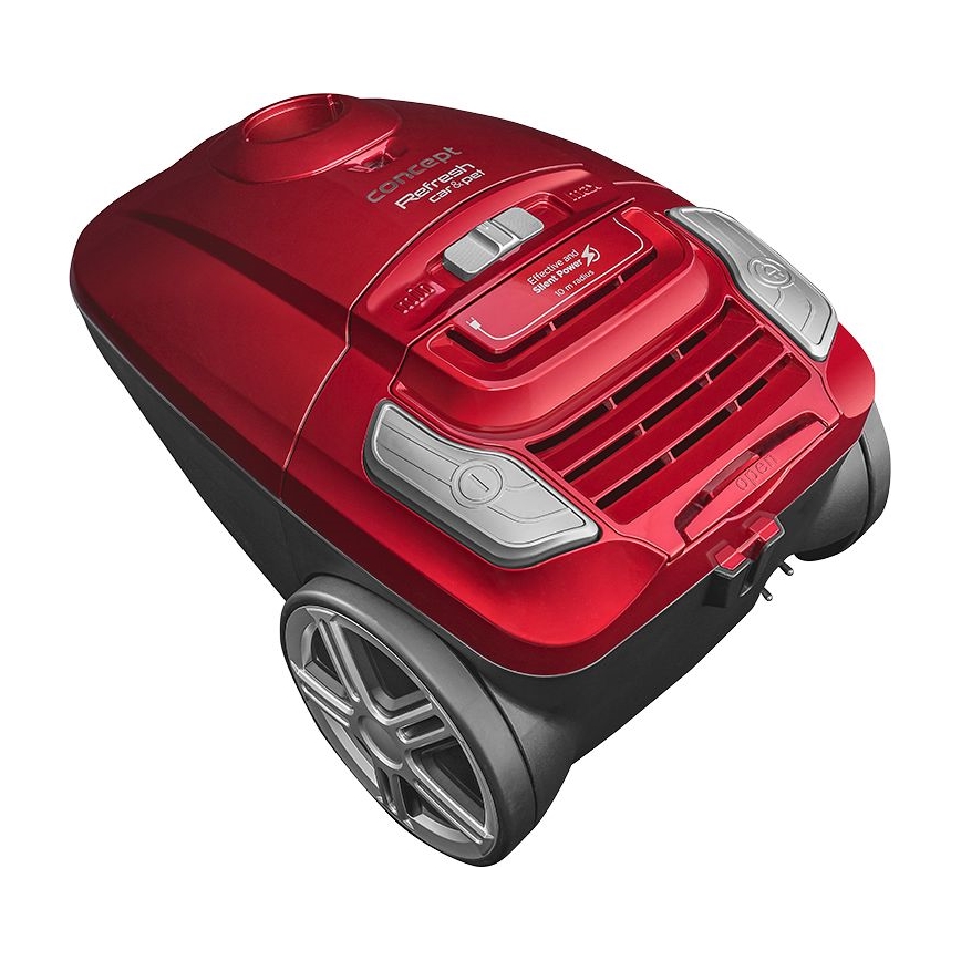 Concept VP8224 - Porzsákos porszívó REFRESH CAR&PET 3,5 l 700W/230V piros