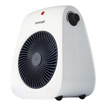 Concept vt7040 - fűtőtestes ventilátor 1000/2000W/230V fehér