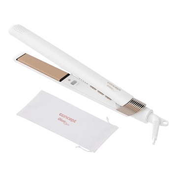 Concept VZ2110 - Hajvasaló GLAM STYLE 48W/230V fehér/rózsaarany