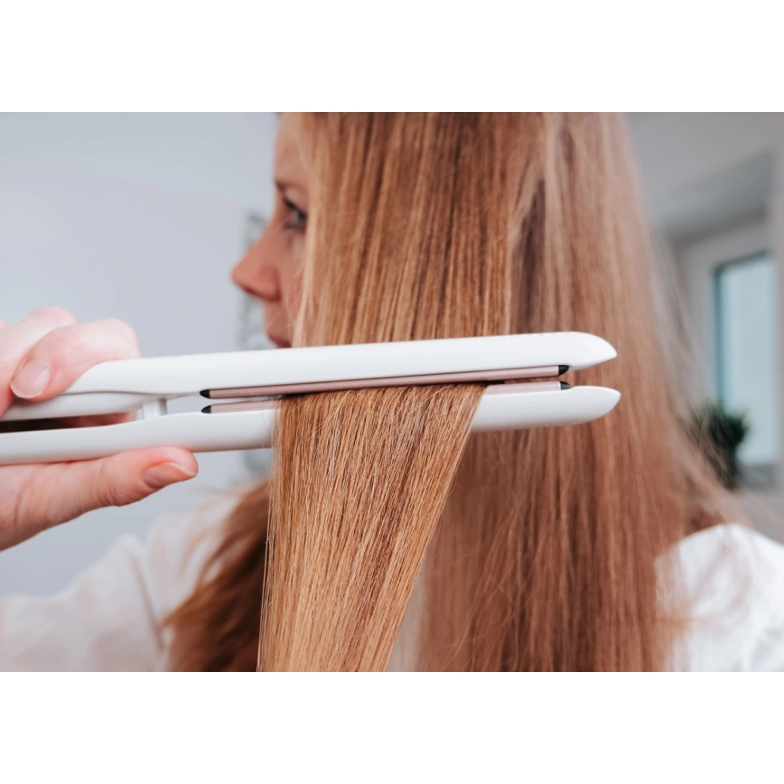 Concept VZ2110 - Hajvasaló GLAM STYLE 48W/230V fehér/rózsaarany