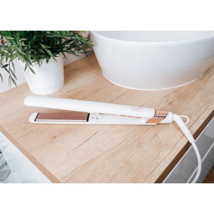 Concept VZ2110 - Hajvasaló GLAM STYLE 48W/230V fehér/rózsaarany