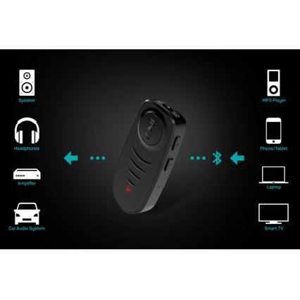 CONNECT IT CFF-4050-BK - Bluetooth audio vevő AUX 110 mAh