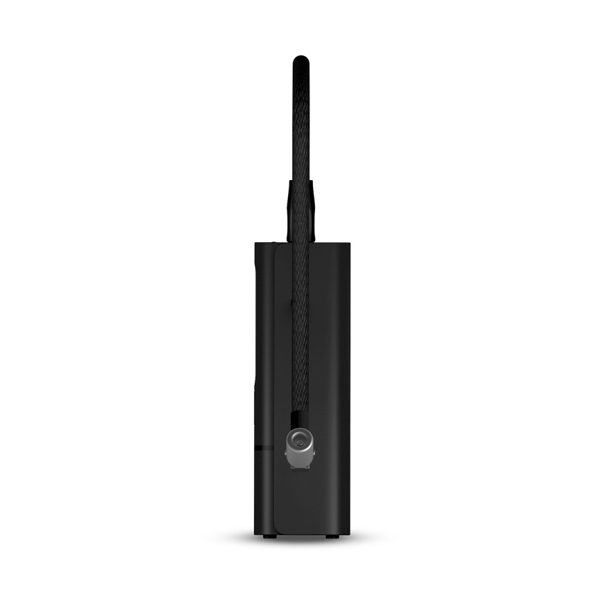 CONNECT IT CFF-4500-BK - Digitális zsebméretű kompresszor AirFlow 80W/6000 mAh fekete