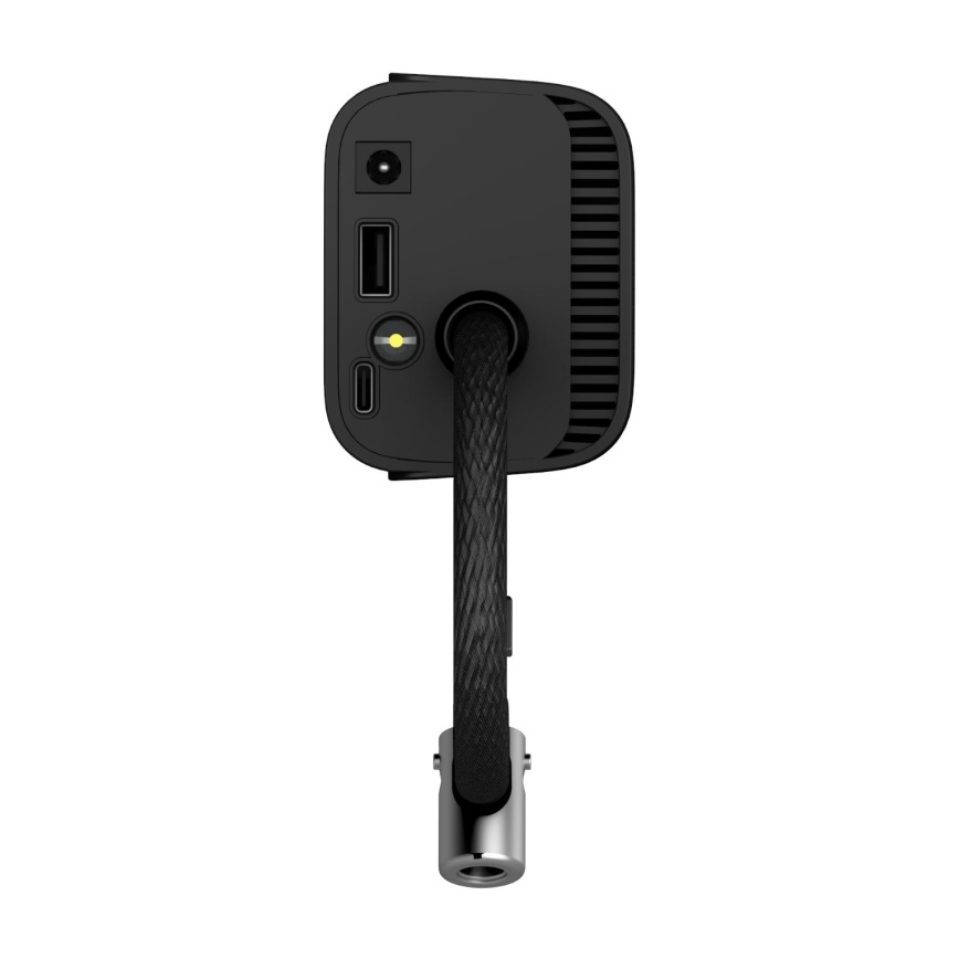 CONNECT IT CFF-4500-BK - Digitális zsebméretű kompresszor AirFlow 80W/6000 mAh fekete