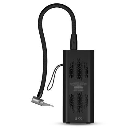 CONNECT IT CFF-4500-BK - Digitális zsebméretű kompresszor AirFlow 80W/6000 mAh fekete