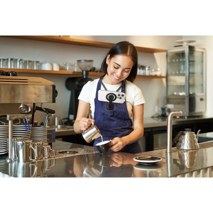 CONNECT IT CFF-6020-GY - Rugalmas, mágneses MagSafe nyakba akasztható telefontartó