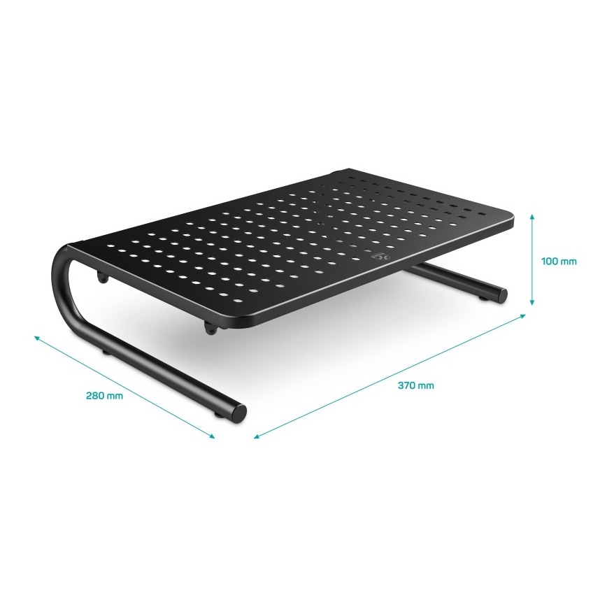 CONNECT IT CFH-2010-BK - Többfunkciós fém alap fekete