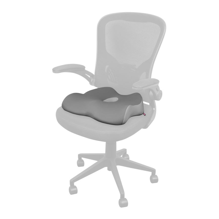 CONNECT IT CFH-5901-GY - Ergonomikus székpárna szürke