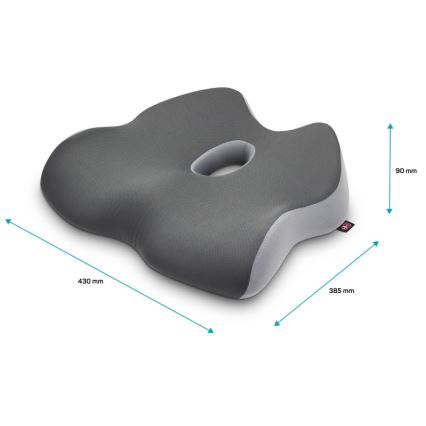 CONNECT IT CFH-5901-GY - Ergonomikus székpárna szürke